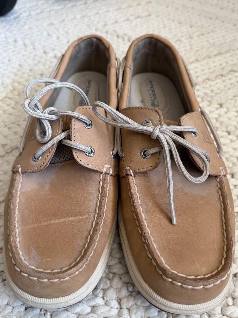 Sperry Top-Sider Tan Slip-On Shoes Womens Size 8.5M